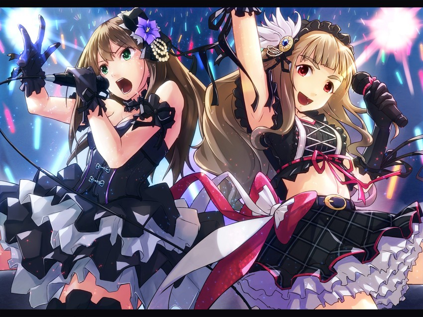 shibuya rin and kamiya nao (idolmaster and 1 more) drawn by shibuya_susano