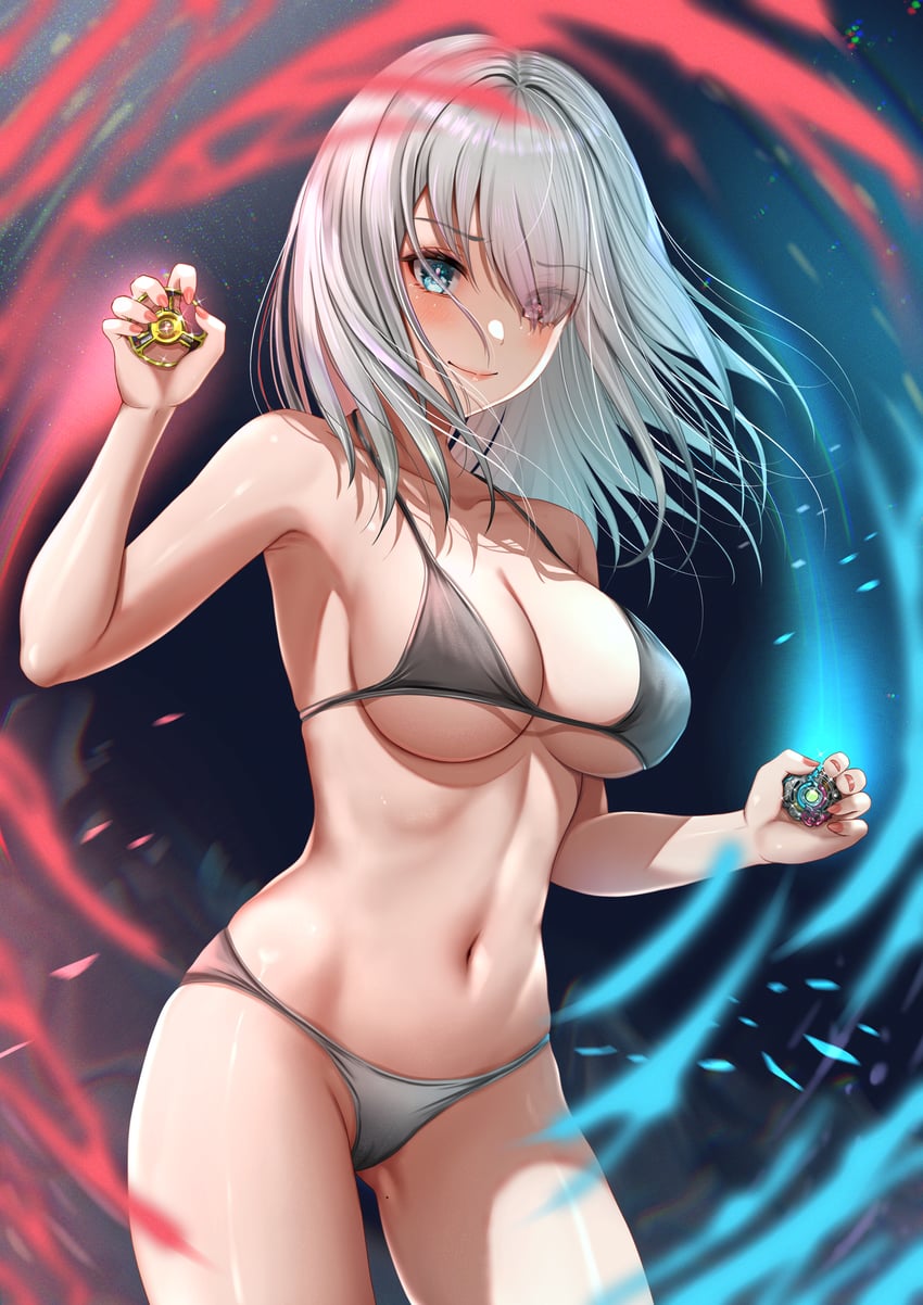 sainen yuko (beyblade) drawn by nori_chazuke
