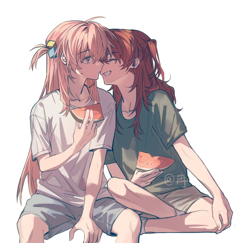 gotoh hitori and kita ikuyo (bocchi the rock!) drawn by ran_ran_zhou