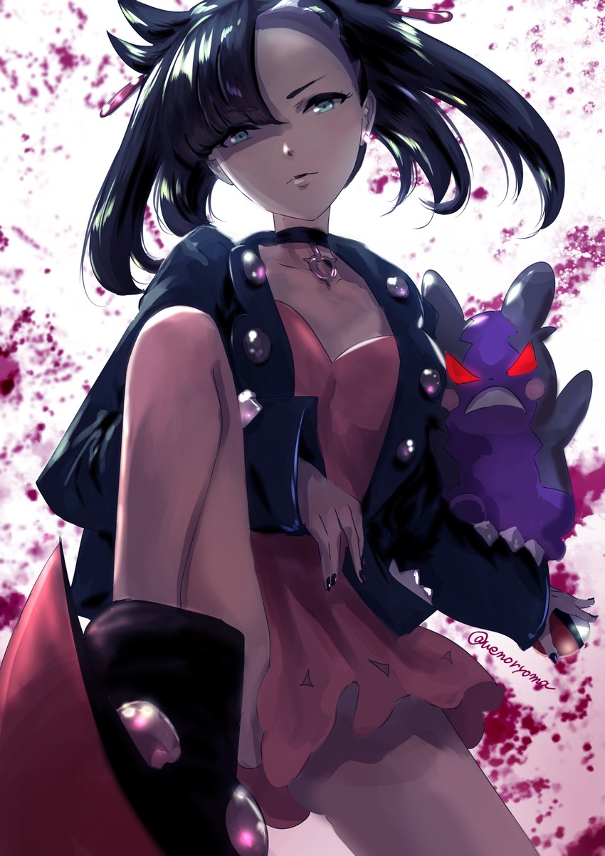 marnie and morpeko (pokemon and 1 more) drawn by uenoryoma
