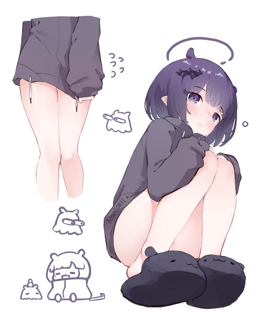 ninomae ina'nis and takodachi (hololive and 1 more) drawn by namiorii