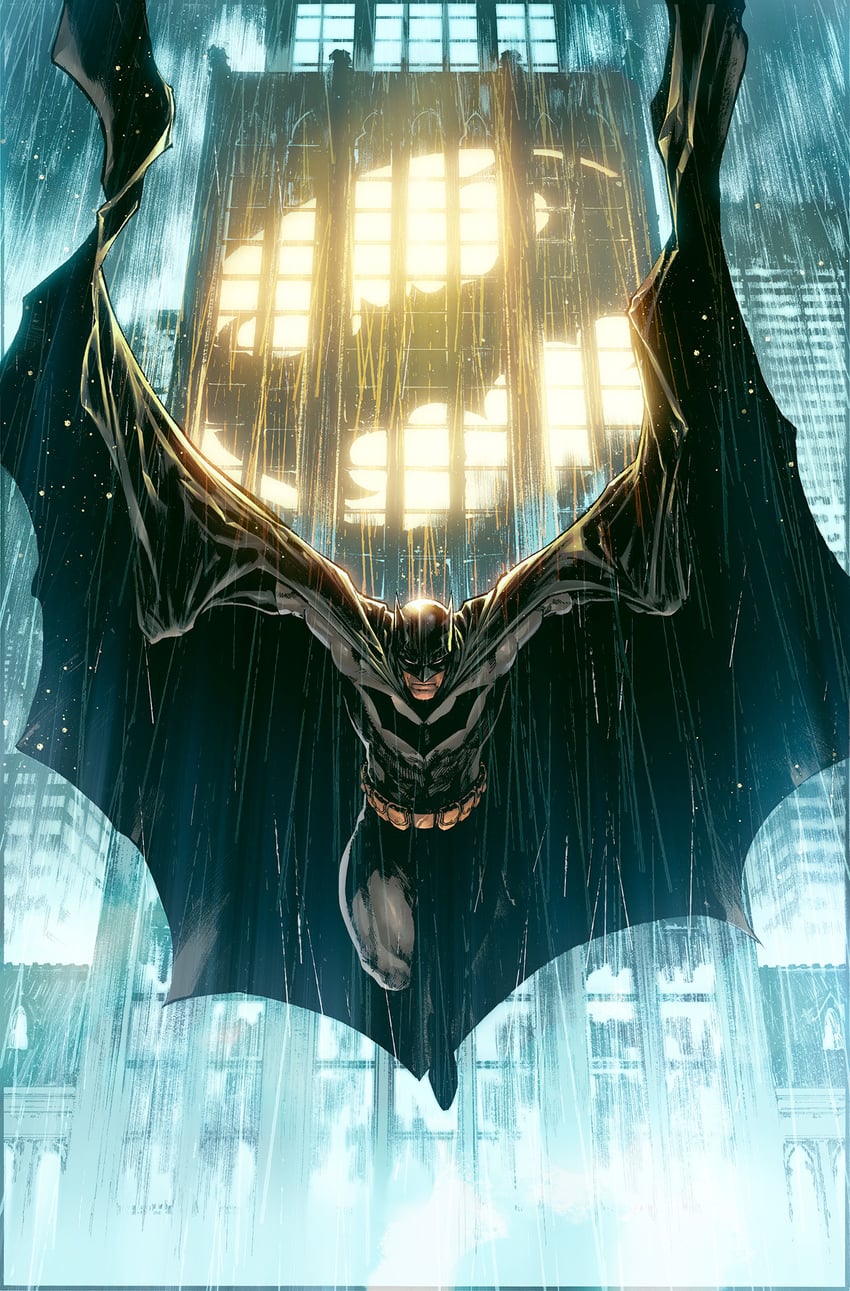 batman (dc comics and 1 more) drawn by alejandro_sanchez and david_marquez