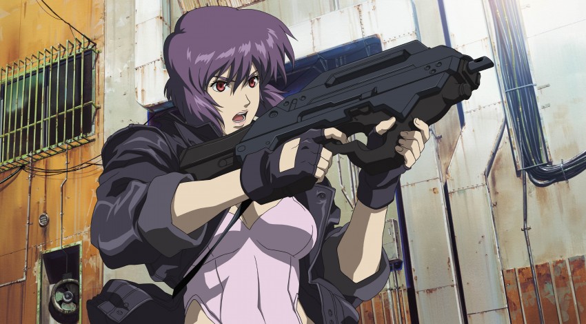 kusanagi motoko (ghost in the shell and 1 more)