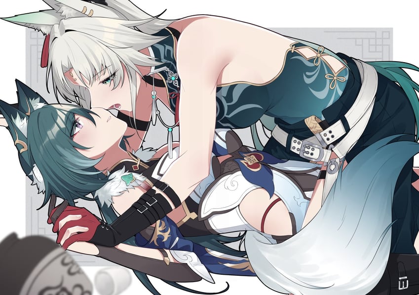 feixiao and yukong (honkai and 1 more) drawn by jouhou