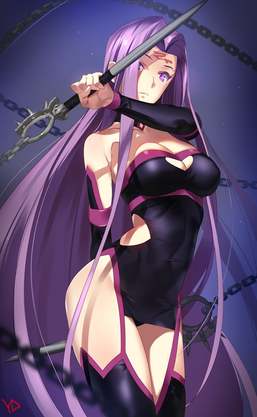 medusa (fate and 1 more) drawn by yd_(orange_maru)
