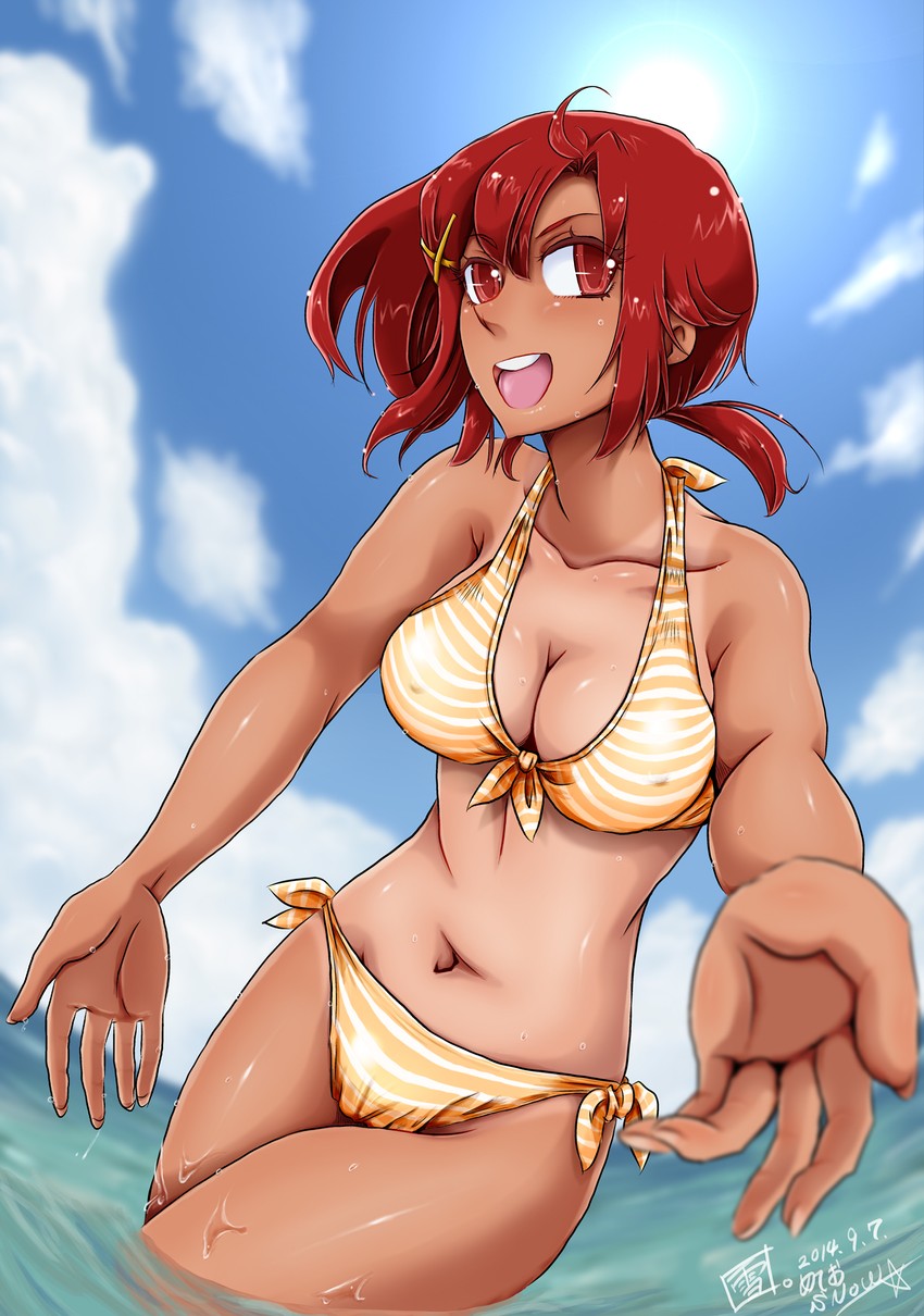 hino akane (precure and 1 more) drawn by meteo_snow