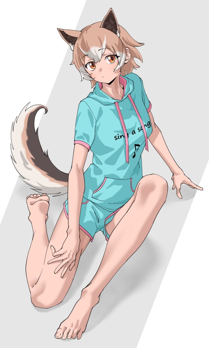 new guinea highland wild dog (kemono friends and 1 more) drawn by tanabe_(fueisei)