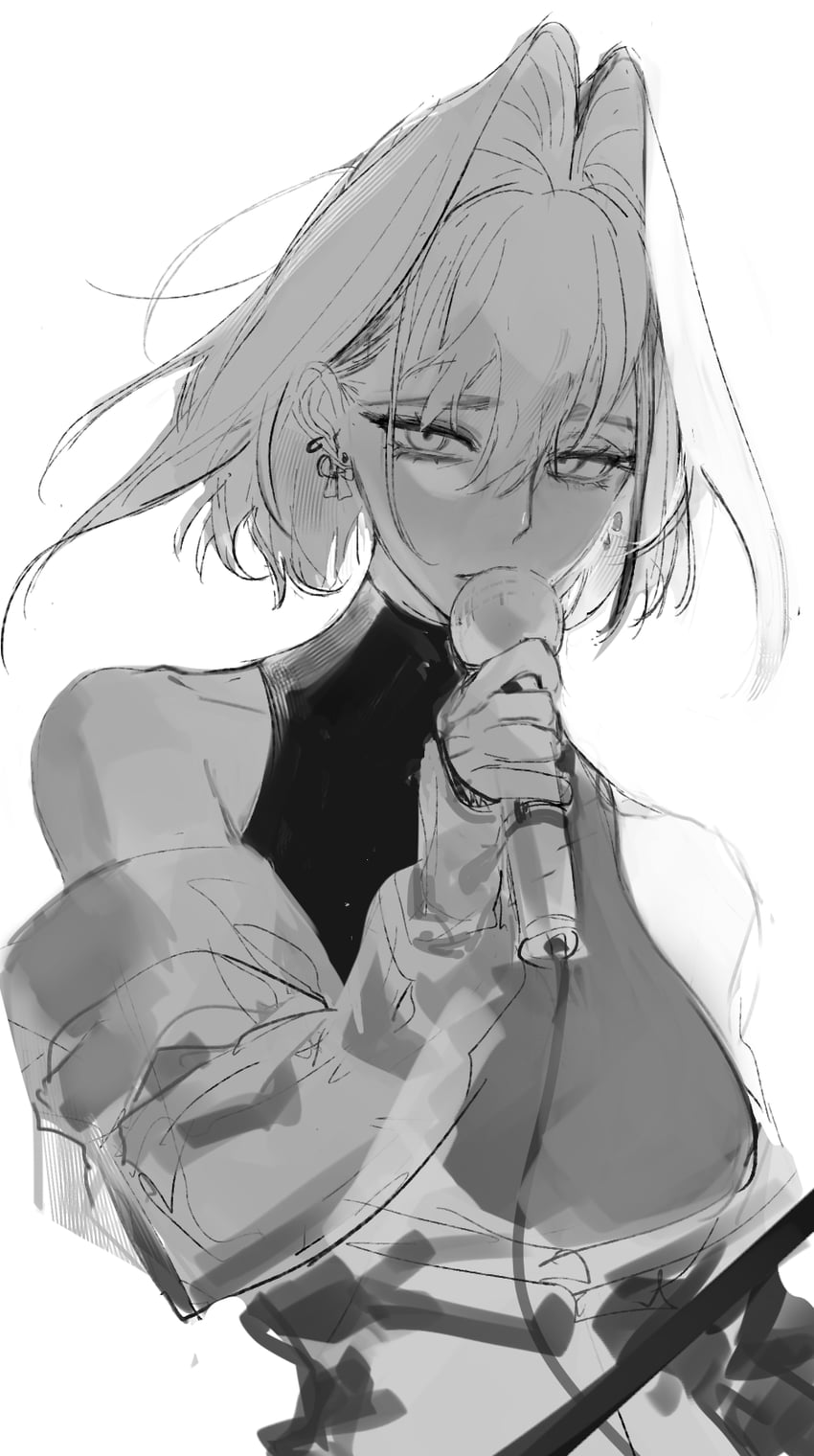 ouro kronii (hololive and 1 more) drawn by eus_ing