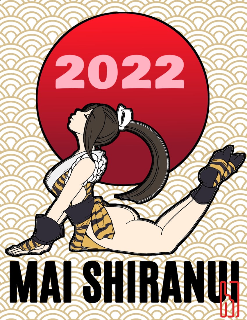 shiranui mai (the king of fighters and 1 more) drawn by shihu_zou