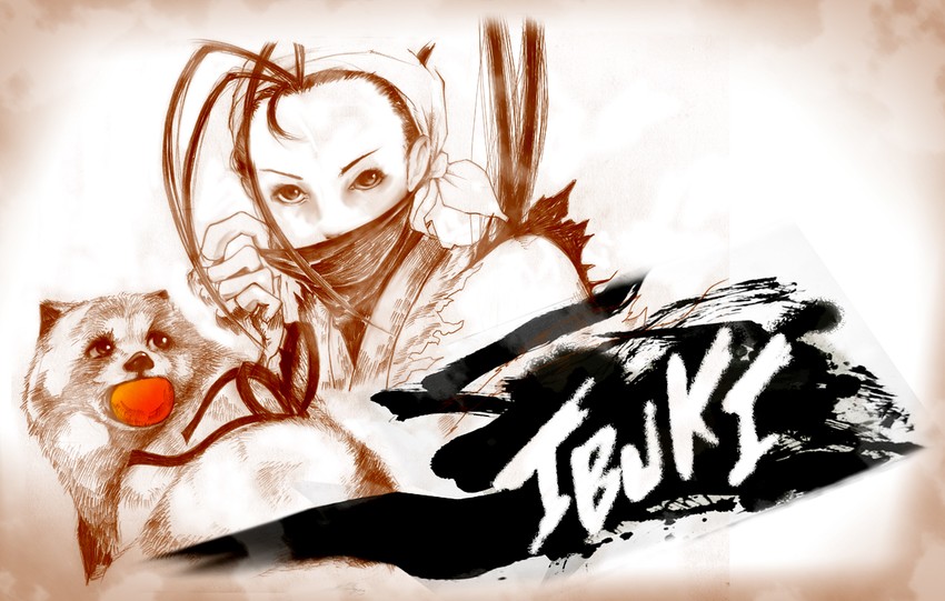 ibuki and don (street fighter and 1 more) drawn by barion