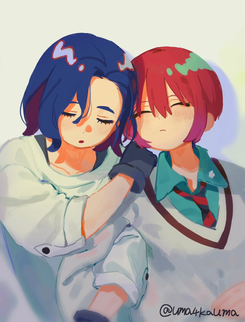 amate yuzuriha and shuji ito (gundam and 1 more) drawn by uma4kauma