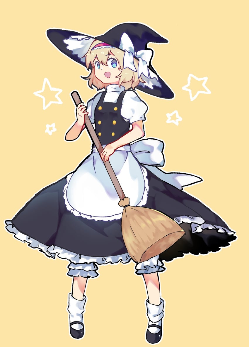kirisame marisa and alice margatroid (touhou) drawn by commeowdore