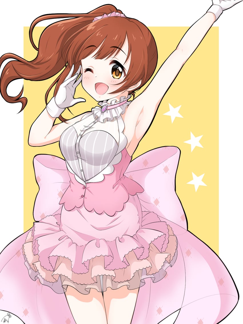 igarashi kyoko (idolmaster and 2 more) drawn by funxy_k