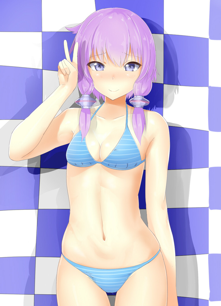 yuzuki yukari (vocaloid and 2 more) drawn by abmayo