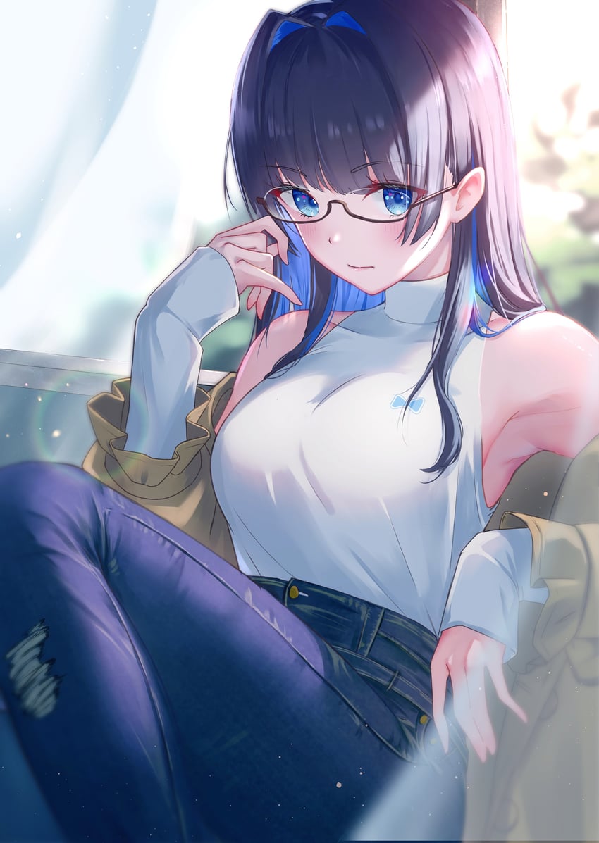 ouro kronii (hololive and 1 more) drawn by tokisaka_makoto