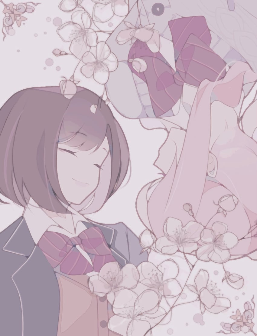 shinonome ena and akiyama mizuki (project sekai) drawn by oogypng