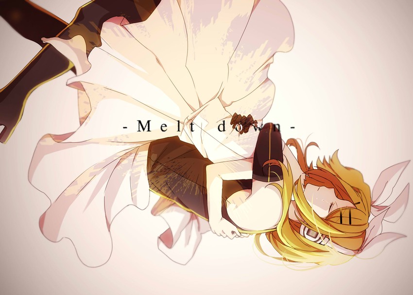 kagamine rin (vocaloid and 1 more) drawn by eiku