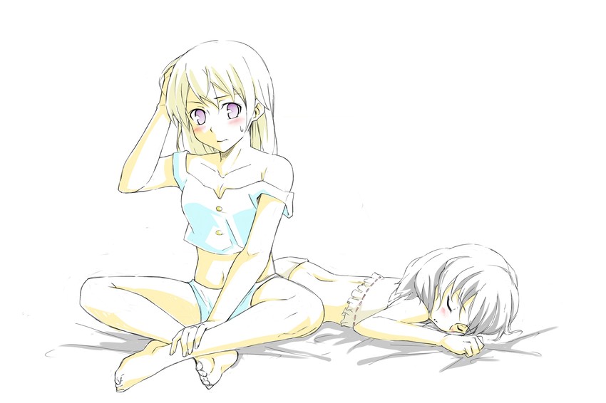 sanya v. litvyak and eila ilmatar juutilainen (world witches series and 1 more) drawn by yuuichi_(09010130)