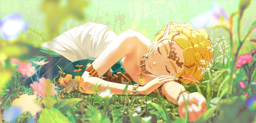 princess zelda (the legend of zelda and 1 more) drawn by sophie_(693432)