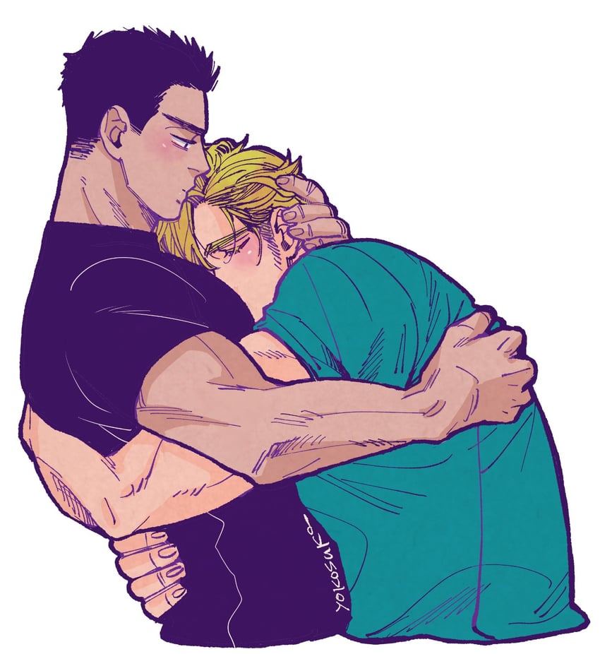 ao isami and lewis smith (yuuki bakuhatsu bang bravern) drawn by rovinneyokosuka