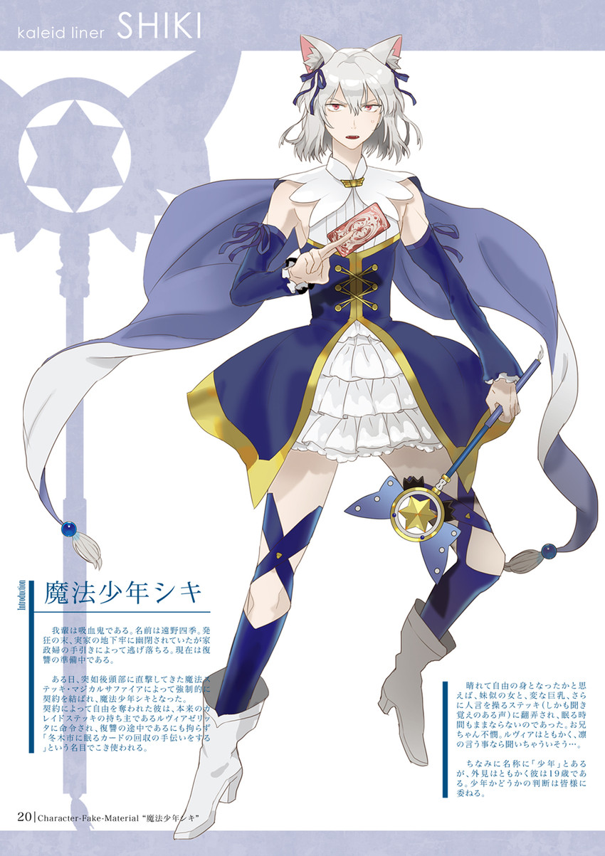 magical sapphire, luviagelita edelfelt, tohno shiki, and kaleido sapphire (fate and 3 more) drawn by kuroi_nyan