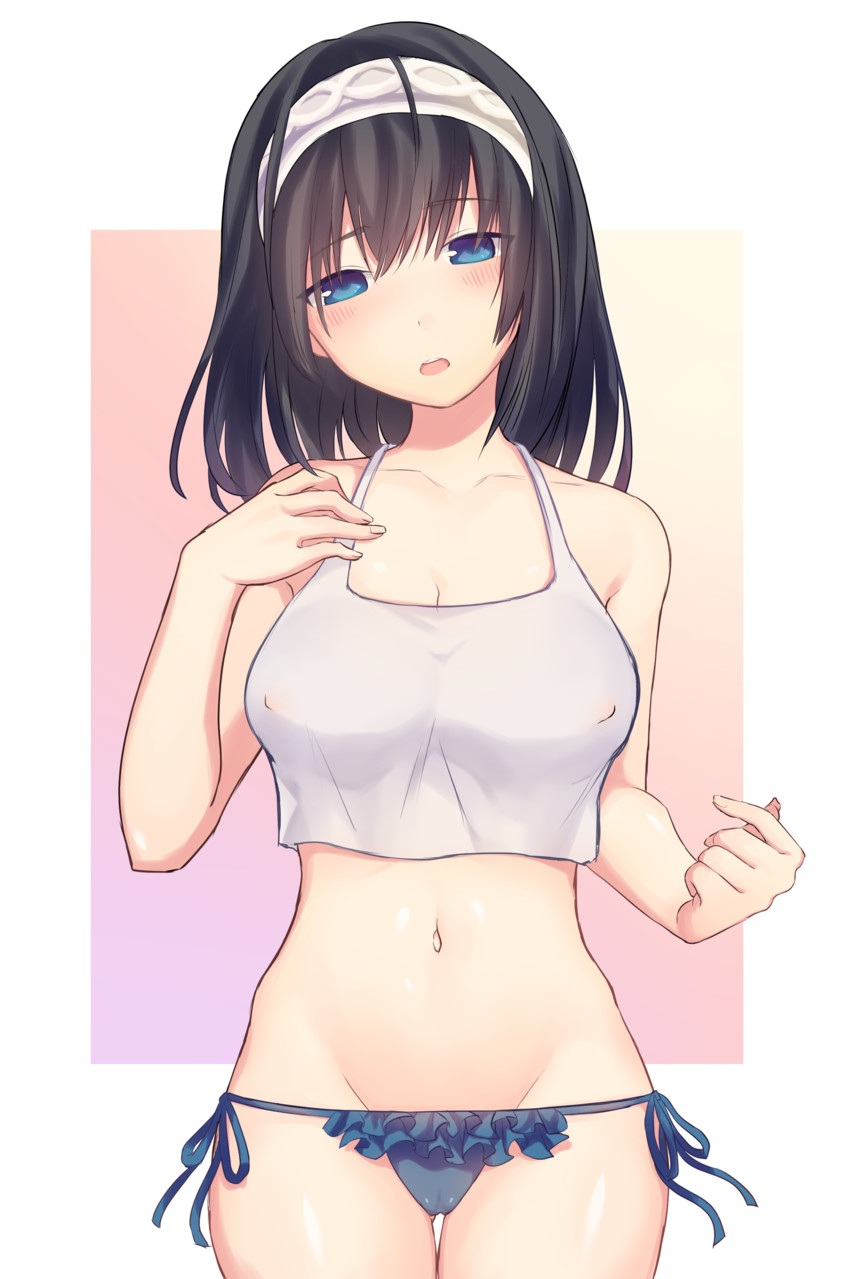 sagisawa fumika (idolmaster and 1 more) drawn by urakiso