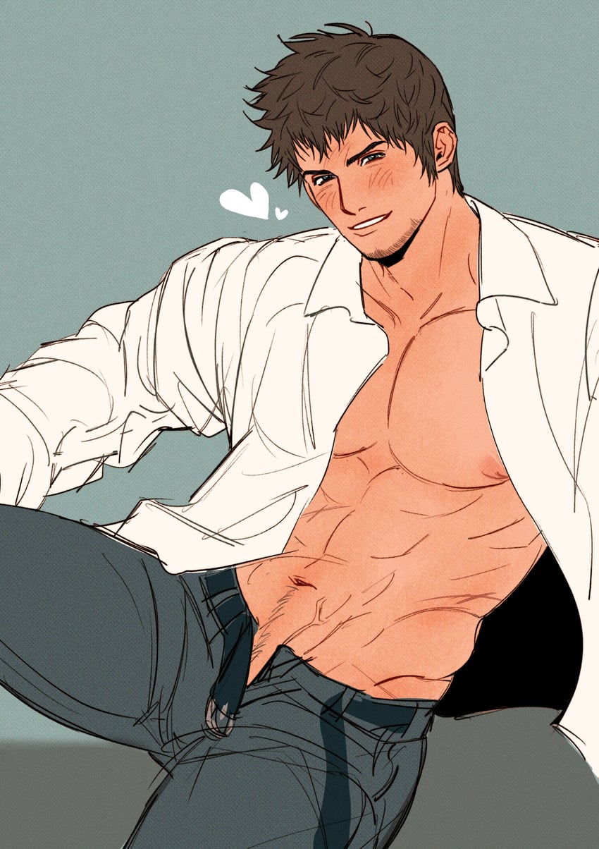ardbert hylfyst (final fantasy and 1 more) drawn by doong_24