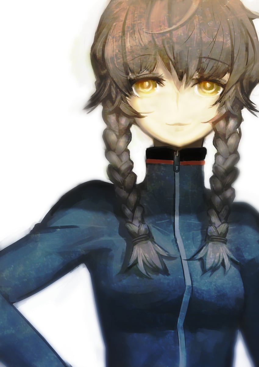amane suzuha (steins;gate and 1 more) drawn by huke
