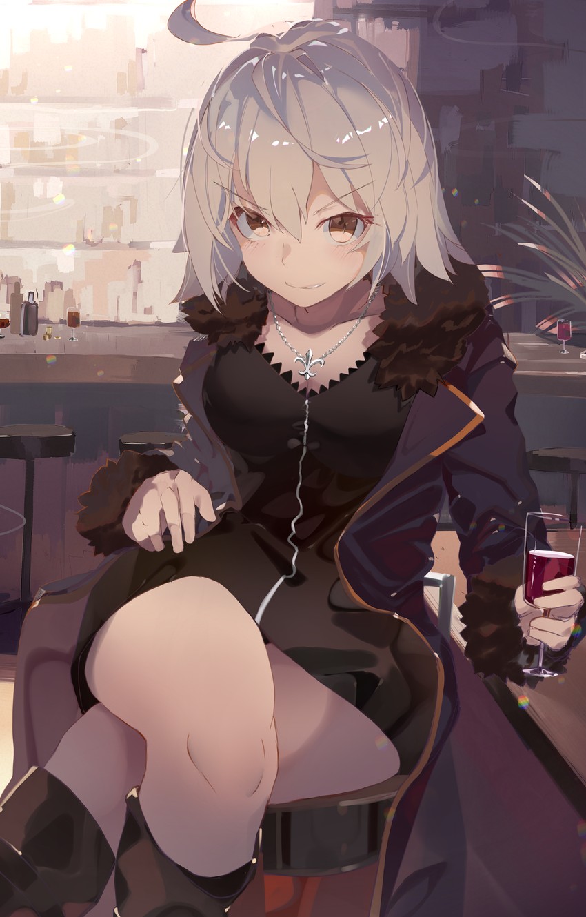 jeanne d'arc alter (fate and 1 more) drawn by same_(sendai623)
