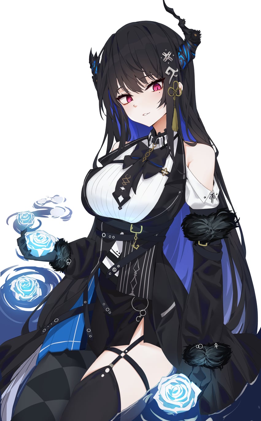 nerissa ravencroft (hololive and 1 more) drawn by ru_yan