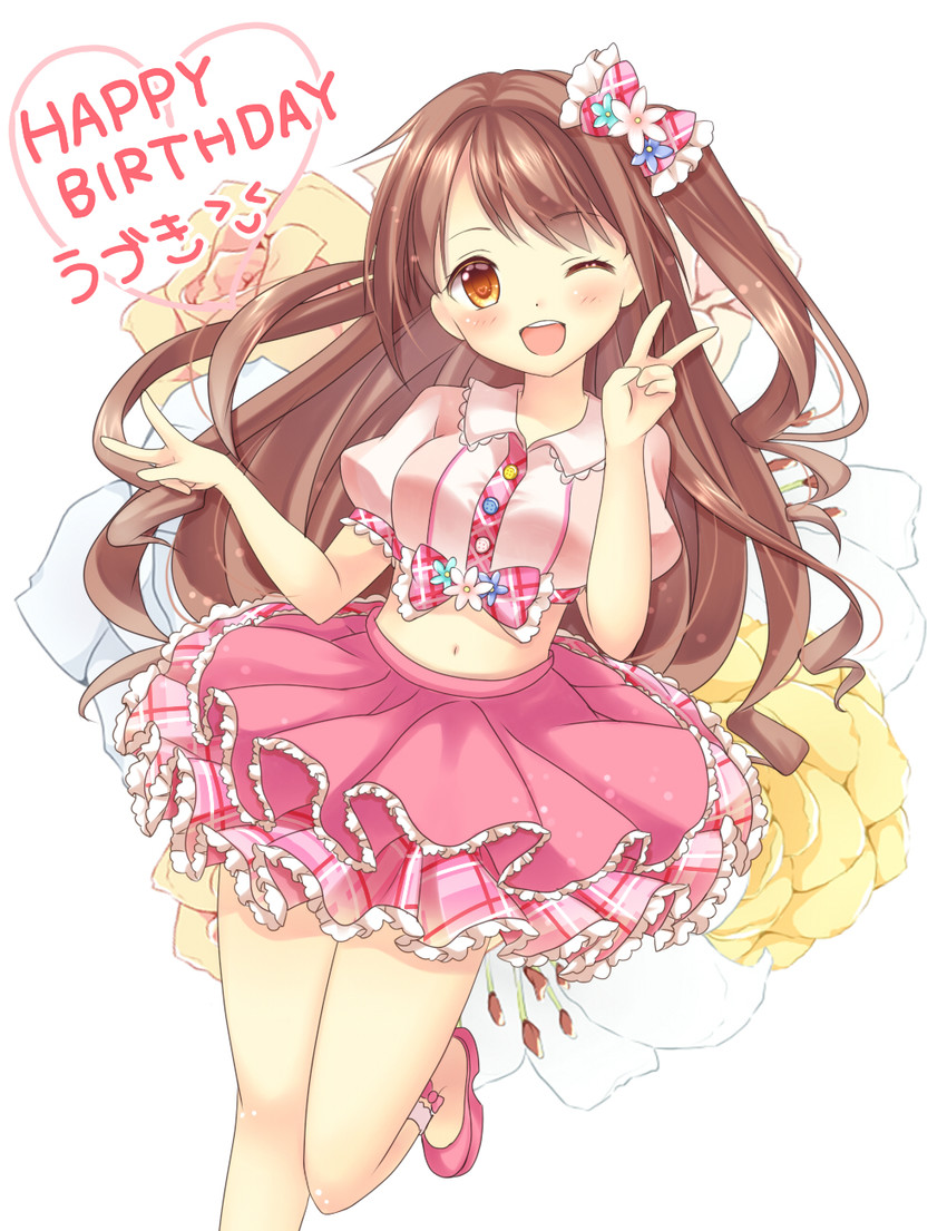 shimamura uzuki (idolmaster and 1 more) drawn by harukaruha