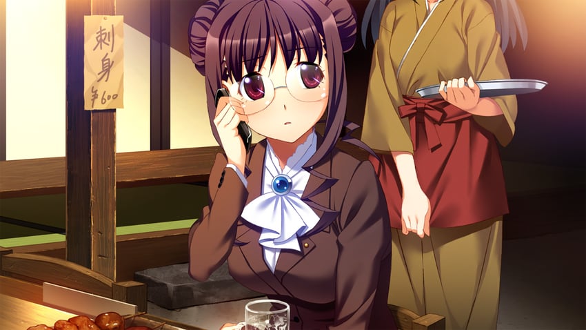 tachibana chizuru and zoey graham (grisaia and 1 more) drawn by fumio_(ura_fmo)