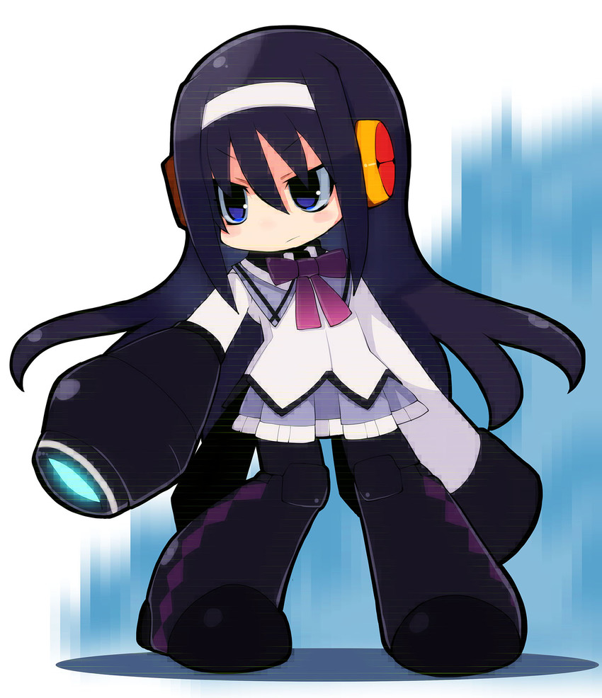 akemi homura (mahou shoujo madoka magica and 2 more) drawn by zankuro
