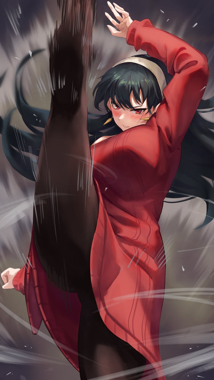 yor briar (spy x family) drawn by sakazuki_sudama
