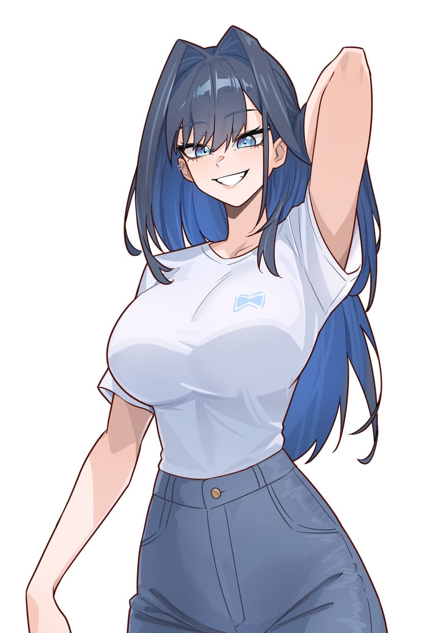 ouro kronii (hololive and 1 more) drawn by nokaa_aru