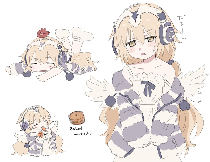 jeanne d'arc and metatron jeanne (fate and 1 more) drawn by kaigan0211