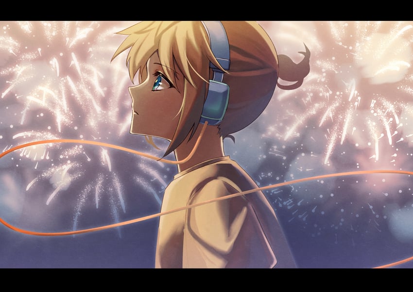 kagamine len (vocaloid and 1 more) drawn by tsumurimai