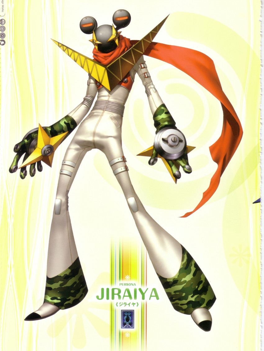 jiraiya (persona and 1 more) drawn by soejima_shigenori