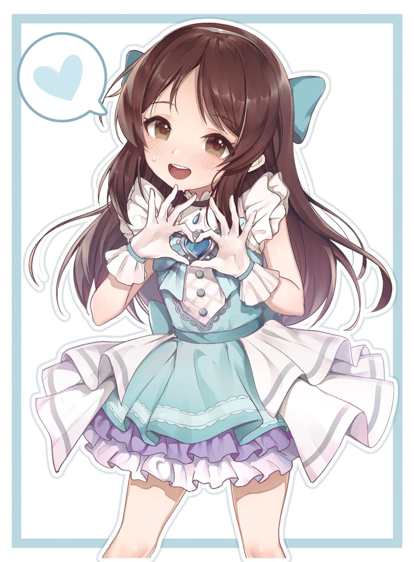tachibana arisu (idolmaster and 1 more) drawn by sunege_(hp0715)