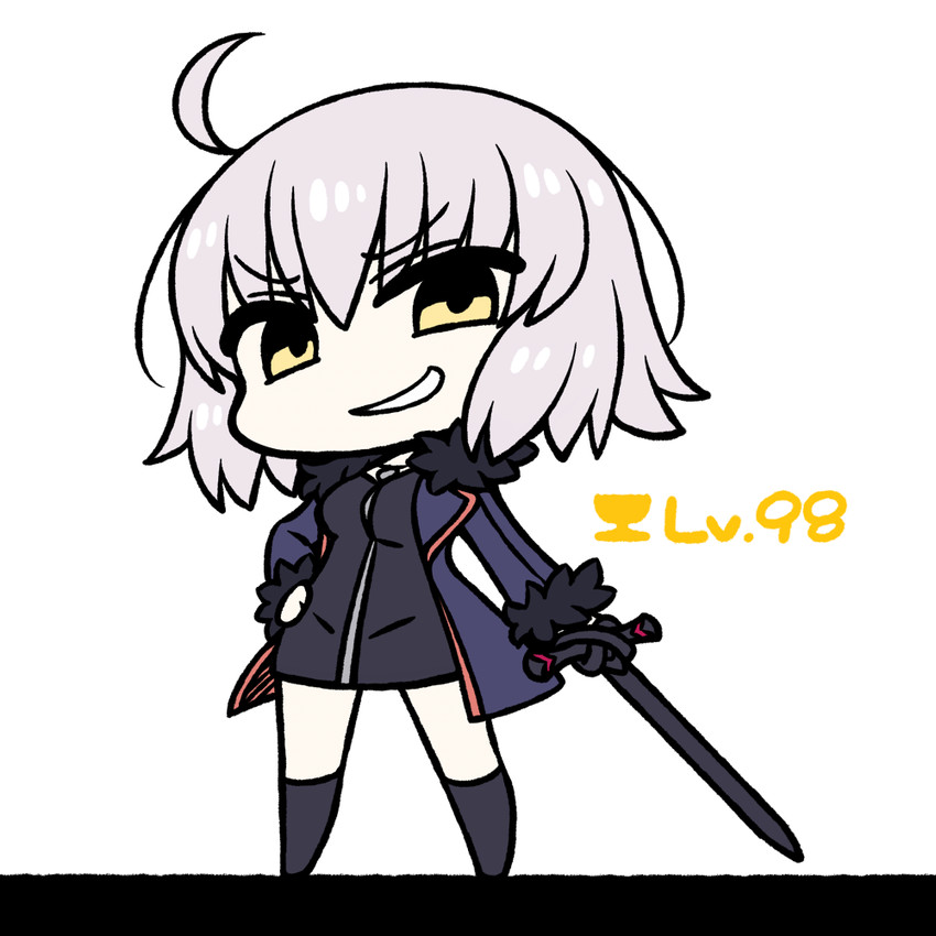 jeanne d'arc alter (fate and 1 more) drawn by chan_co