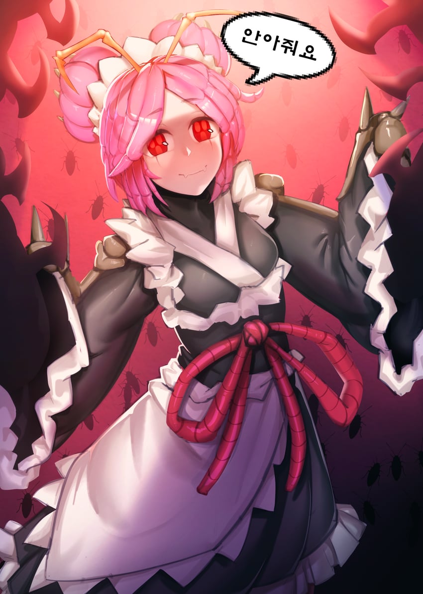 entoma vasilissa zeta (overlord) drawn by gore_rider