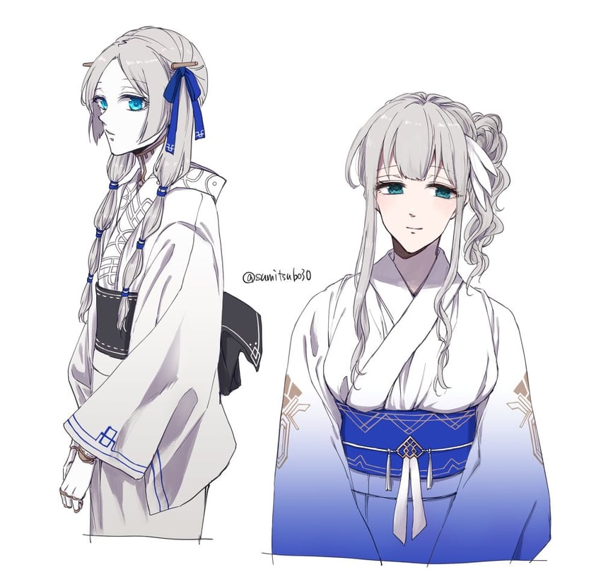 lorna and lilia (ender lilies quietus of the knights and 1 more) drawn by sorakaze_(mire)