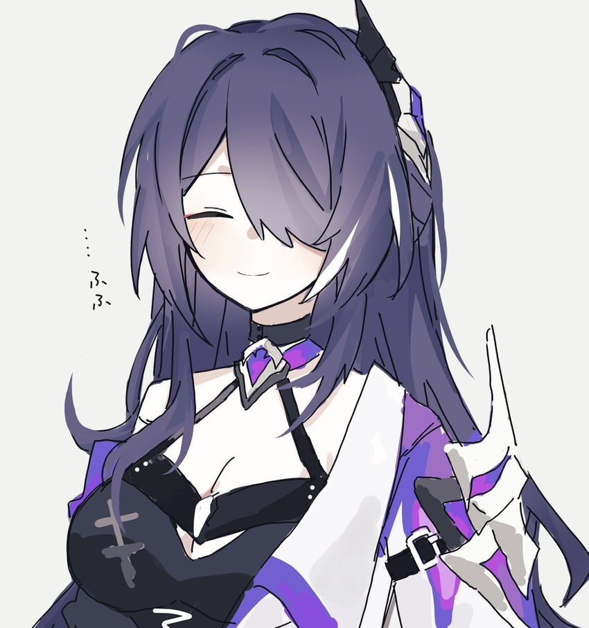 acheron (honkai and 1 more) drawn by hyb_muyuu