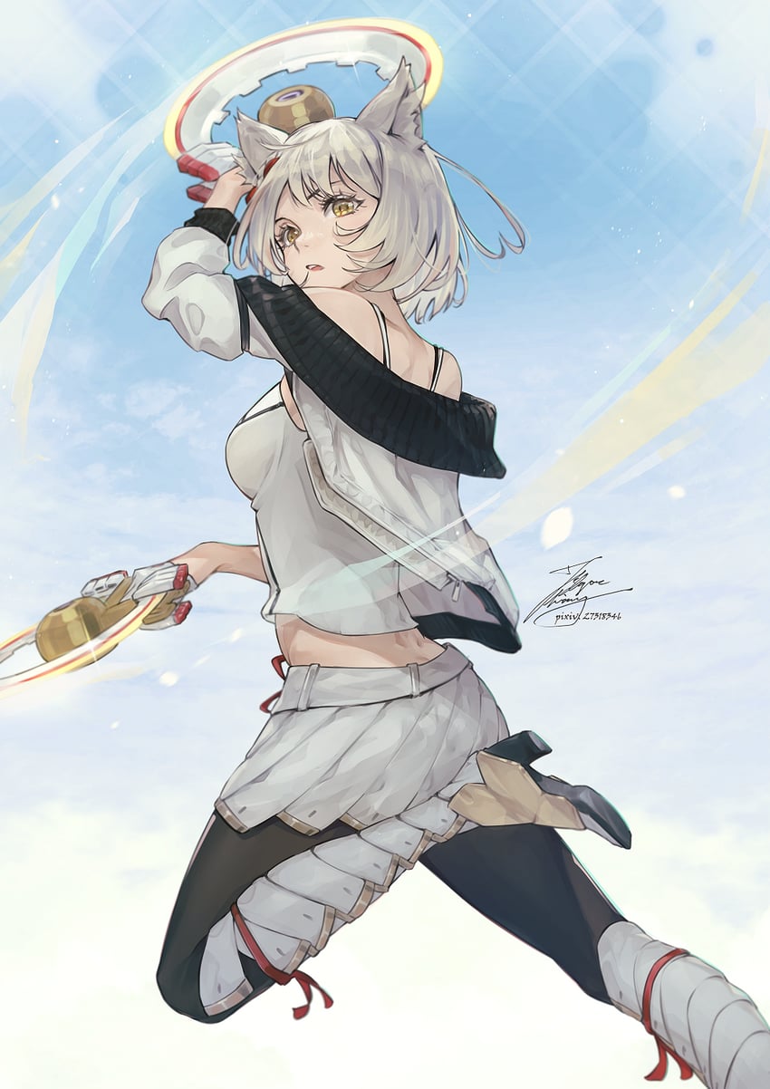 mio (xenoblade chronicles and 1 more) drawn by fadingz