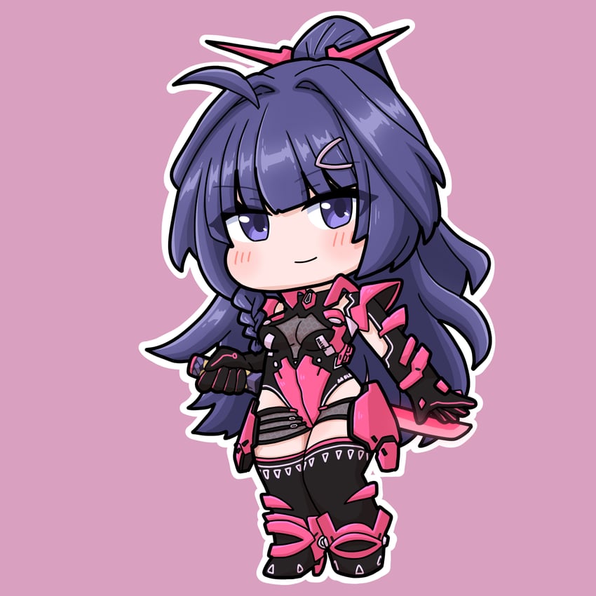 raiden mei (honkai and 1 more) drawn by mokkyo_(motkyo)