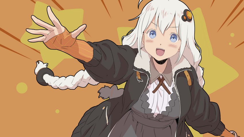 kizuna akari (vocaloid and 1 more) drawn by tarokazu