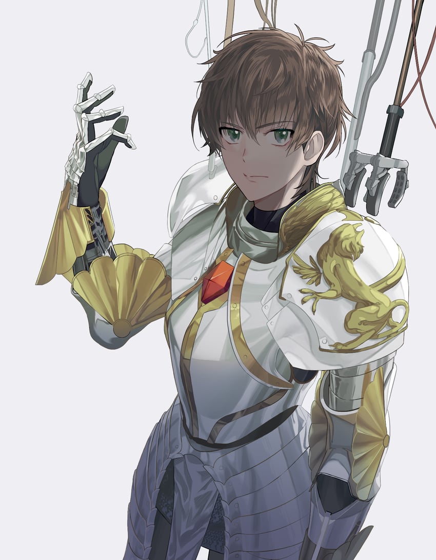kururugi suzaku, lancelot, and lancelot z-01 (code geass) drawn by nanidato_(nanidat0)