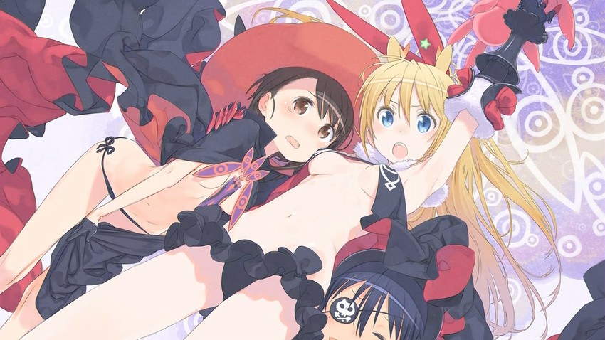 venera-sama, kirisaki chitoge, onodera kosaki, tsugumi seishirou, plamja-sama, and 2 more (nisekoi and 1 more) drawn by kuroboshi_kouhaku