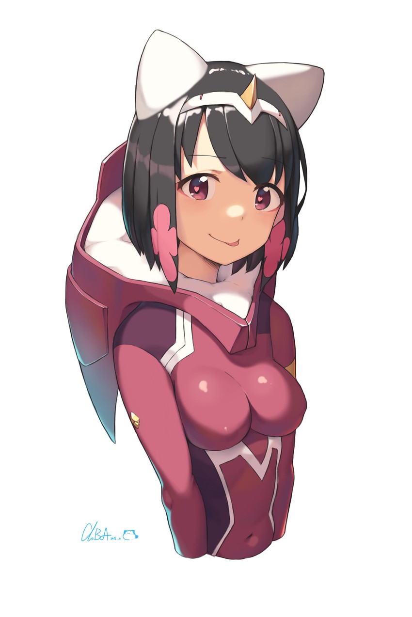 zero two and player 2 (original and 1 more) drawn by cloba