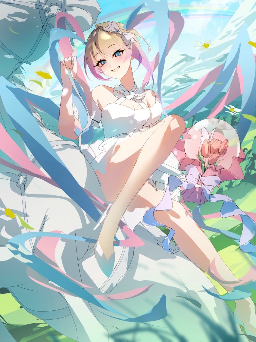 chouzetsusaikawa tenshi-chan (needy girl overdose) drawn by junpaku_karen